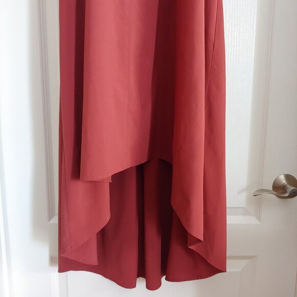 ATHLETA Womens Presidio Dress Terracotta Featherweight Travel Lagom S - Picture 9 of 15